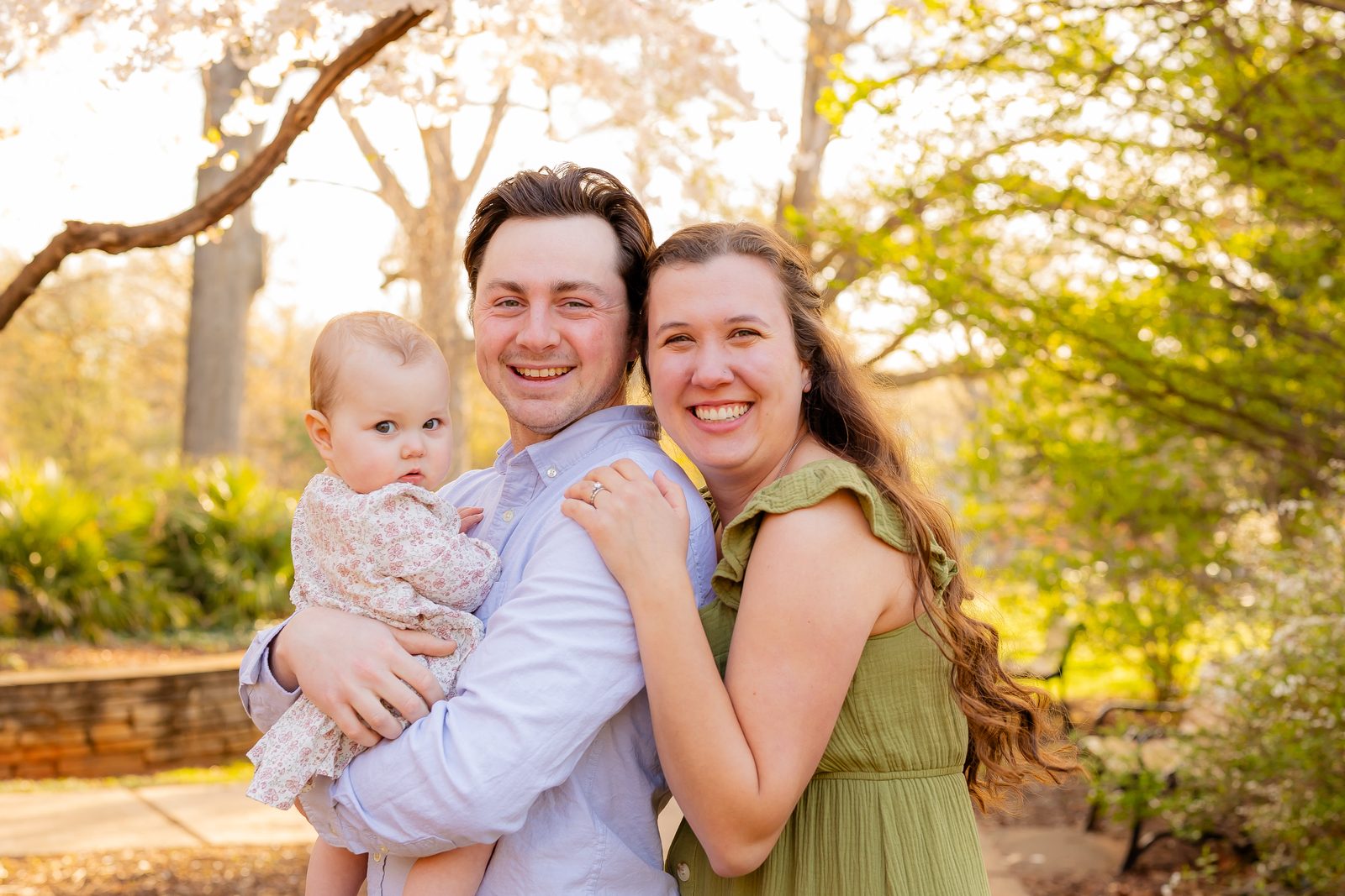 Outdoor family portrait