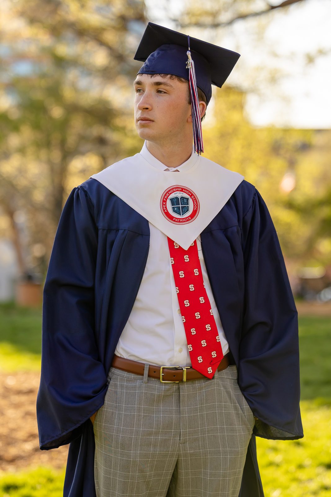 High school senior portrait