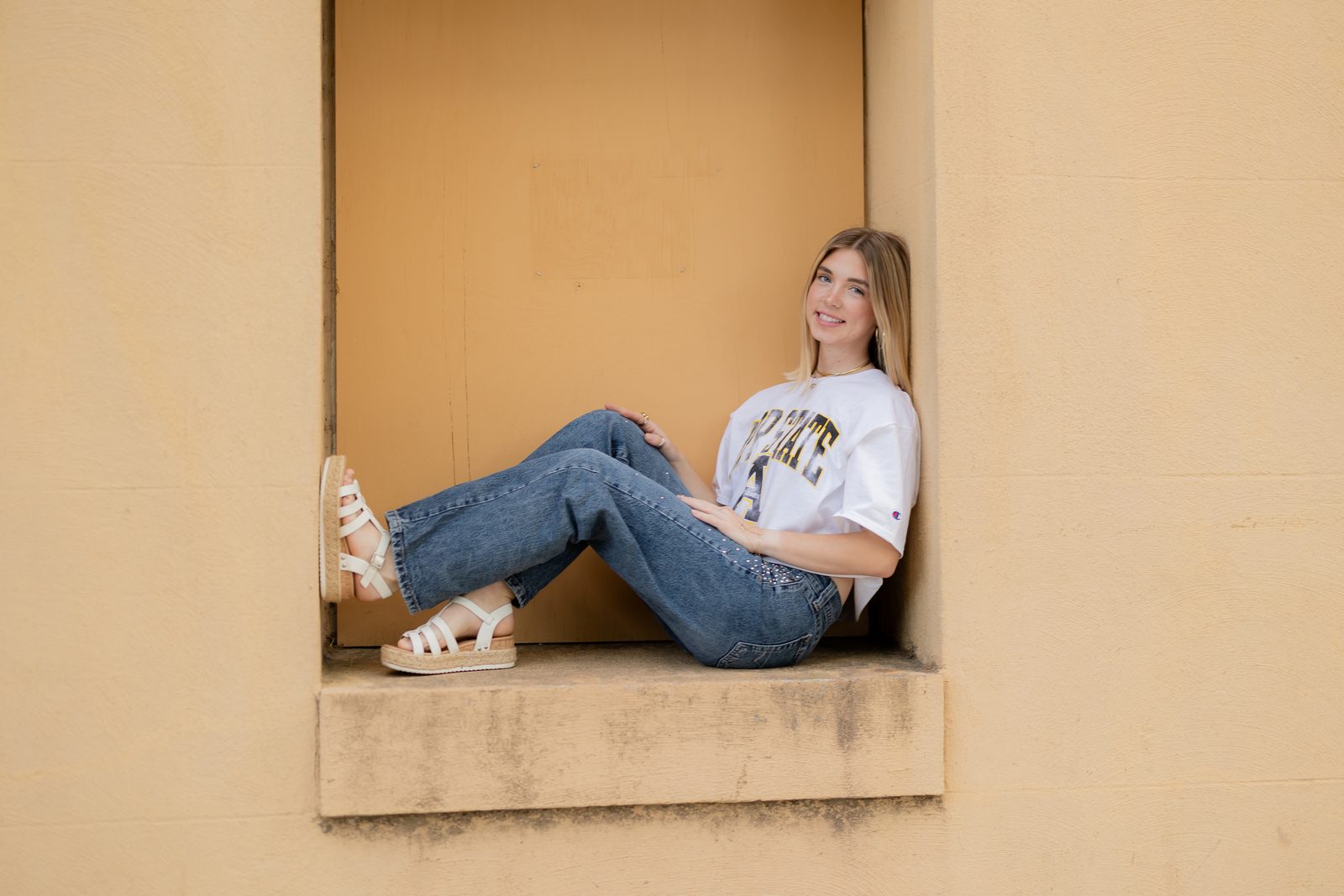 High school senior portrait