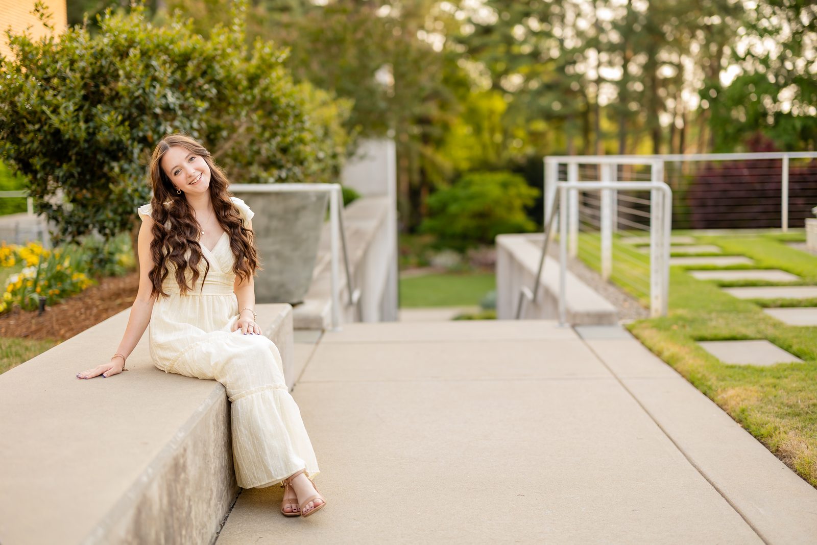 High school senior outdoor portrait